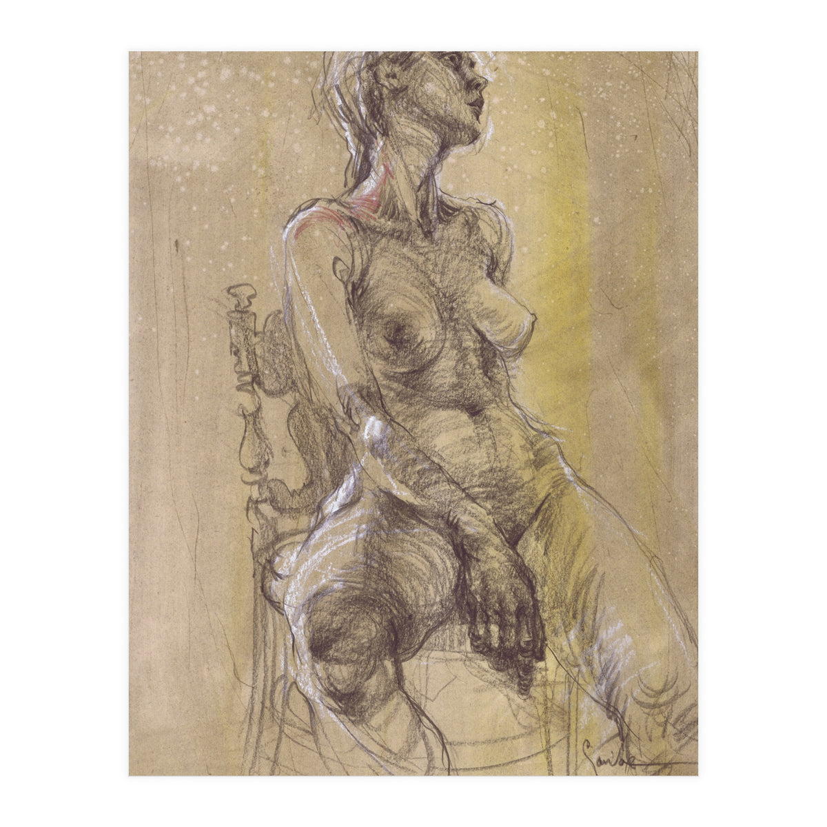 Mesmerizing Elegance (Print Only)