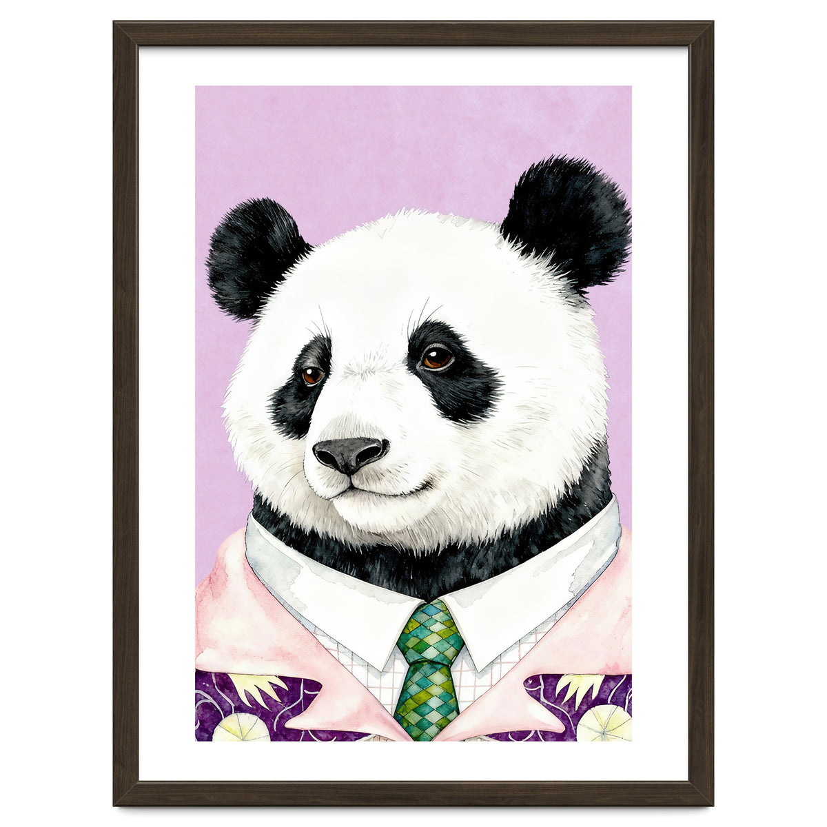 Dapper Panda Portrait