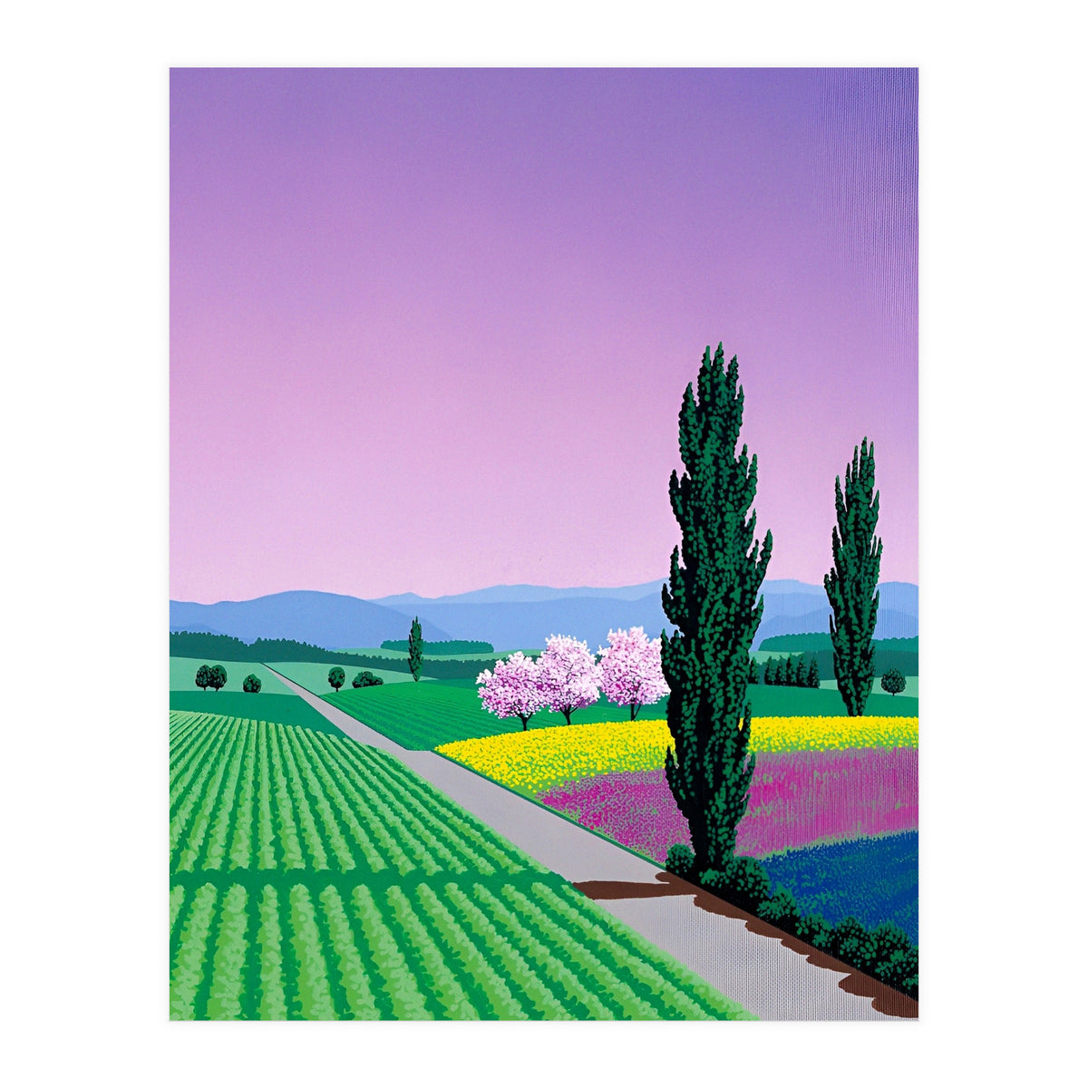 Hiroshi nagai - The Heavenly Landscape (Print Only)