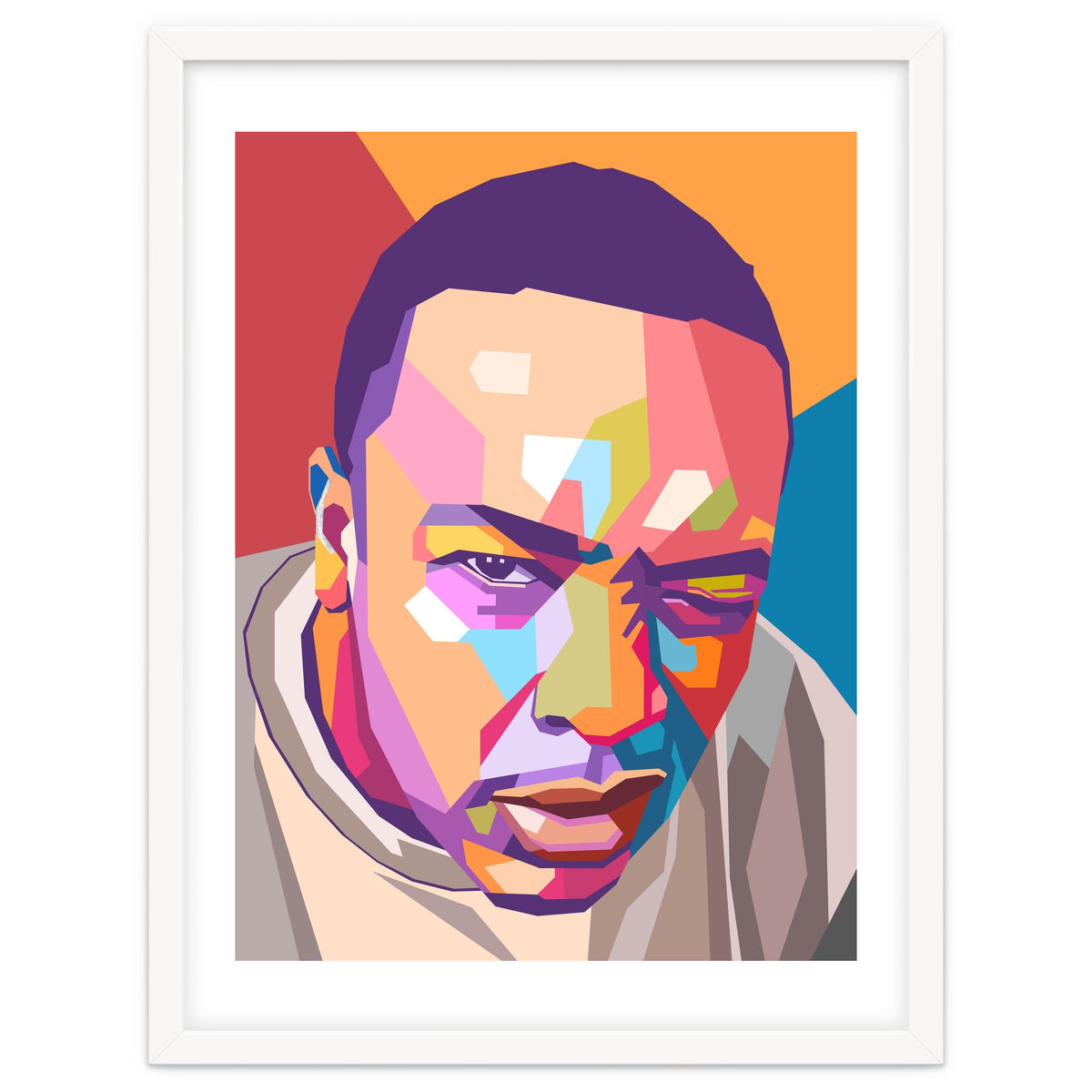 Dr Dre pop art portrait