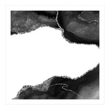 Black & Silver Agate Texture 09 (Print Only) thumbnail