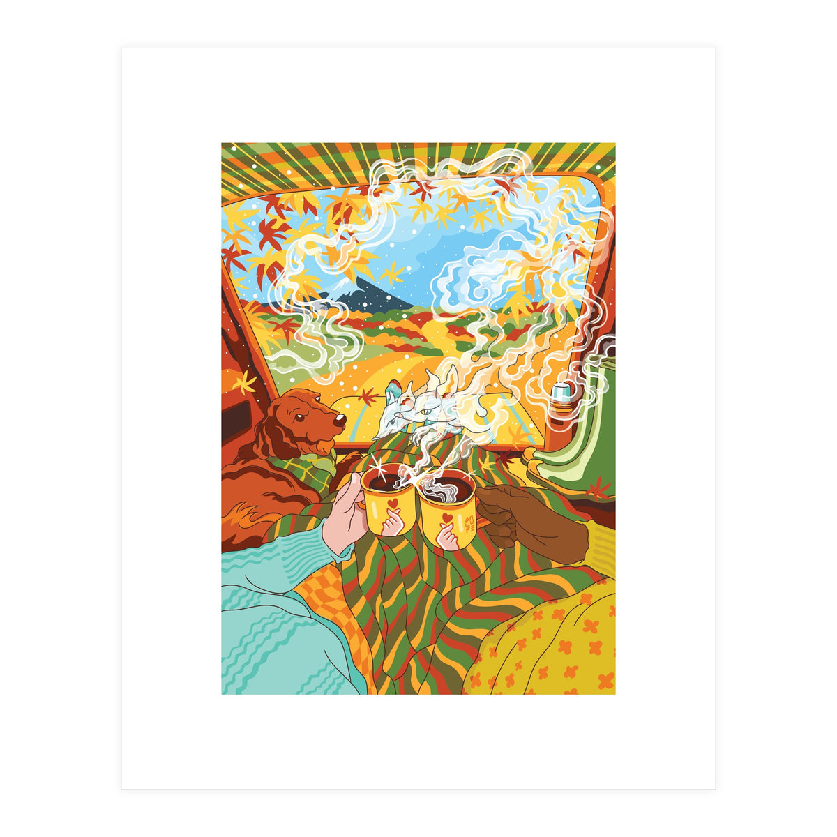 A Foxy Trip (Print Only)