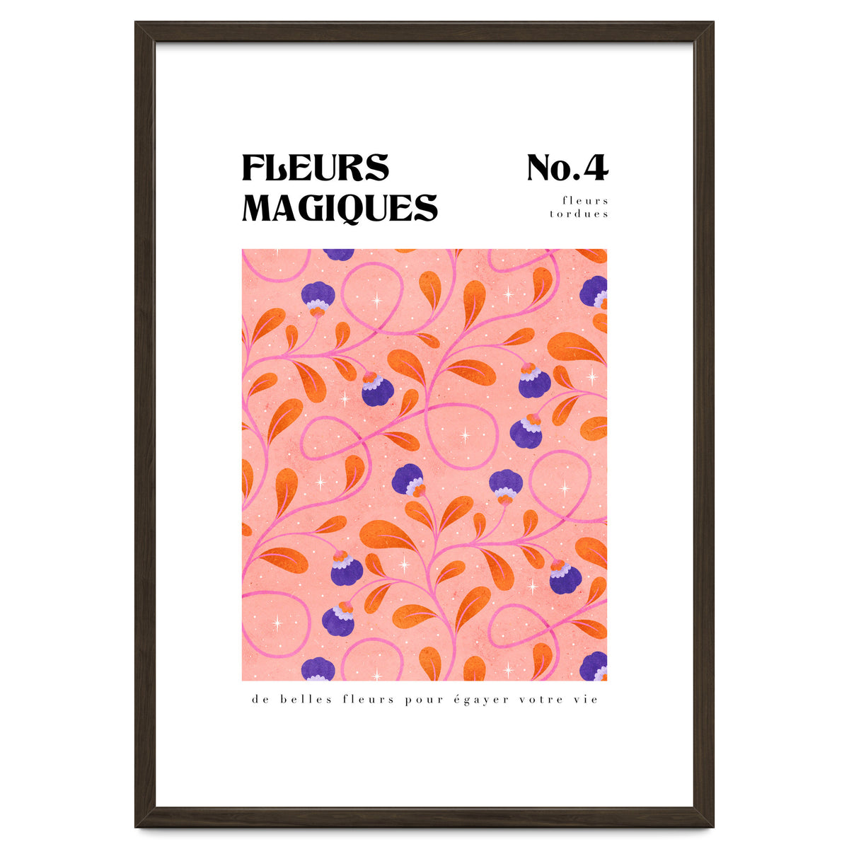 Magical Flowers No.4 Twisty Florals