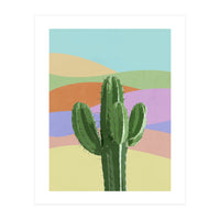 Colorful Cactus 1 (Print Only)