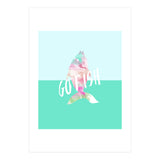 Go Fish With Quote (Print Only) thumbnail