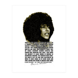 Elaine Brown American Prison Activist Legend in Vintage Quotes (Print Only) thumbnail