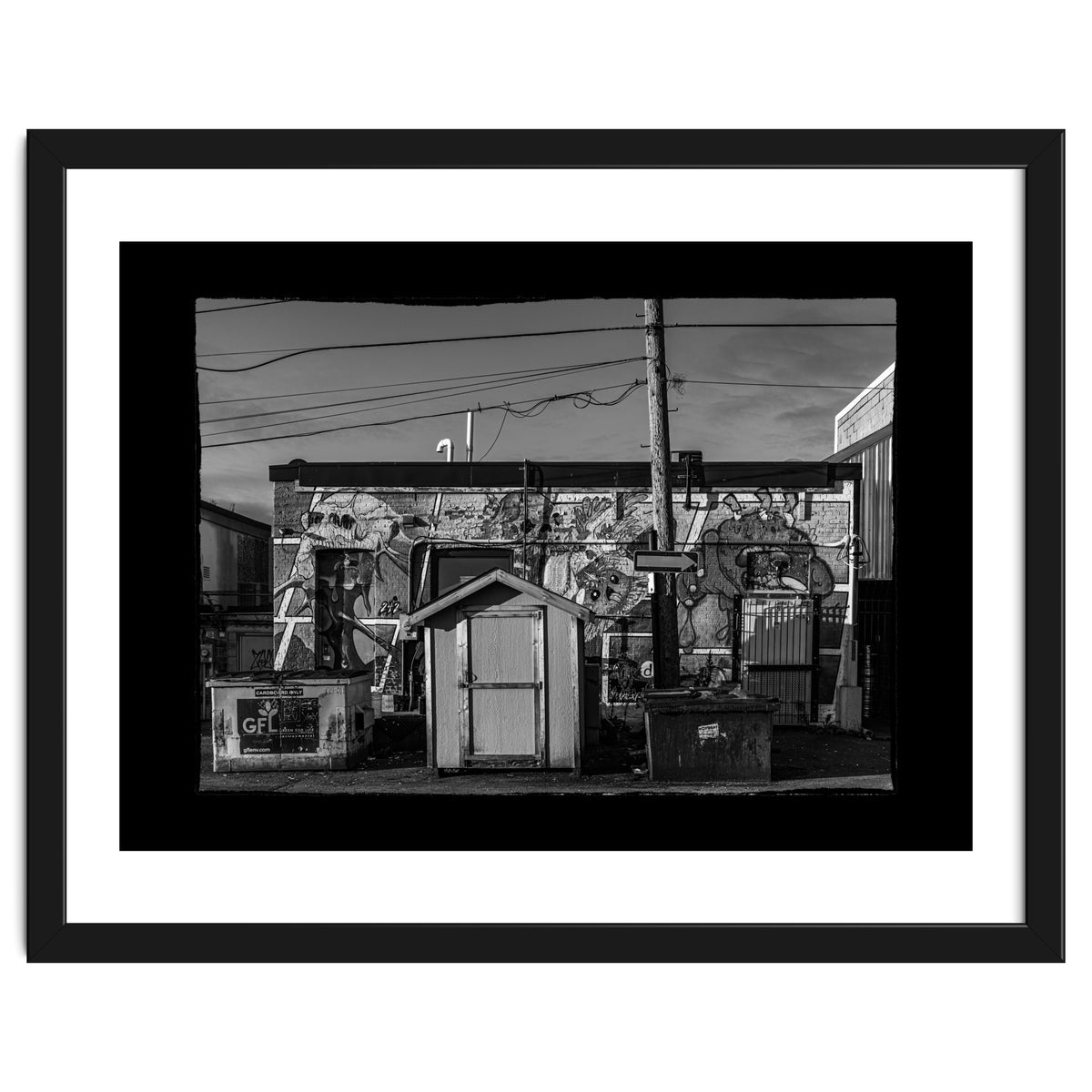 Cooke St Graffiti No 3 with Border