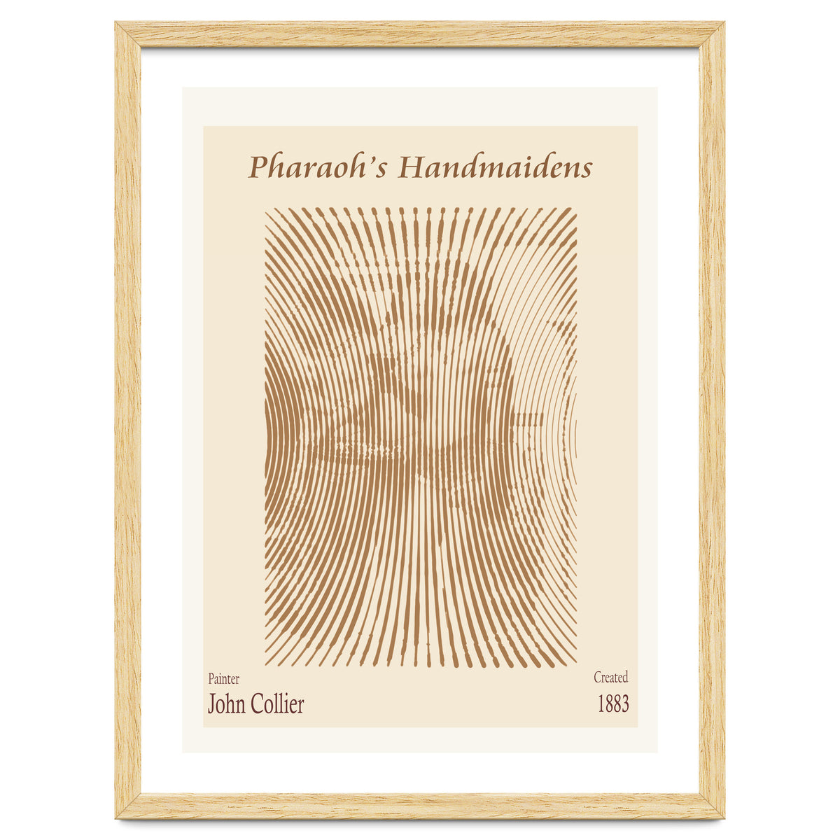 Pharaoh’s Handmaidens (1883) – John Collier (english, 1850 – 1934)