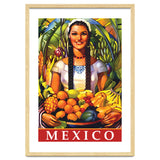 Mexico, Woman With Fruit Basket thumbnail