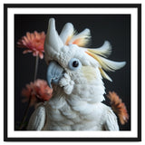 Beautiful Cockatoo Parrot With Yellow Crest thumbnail