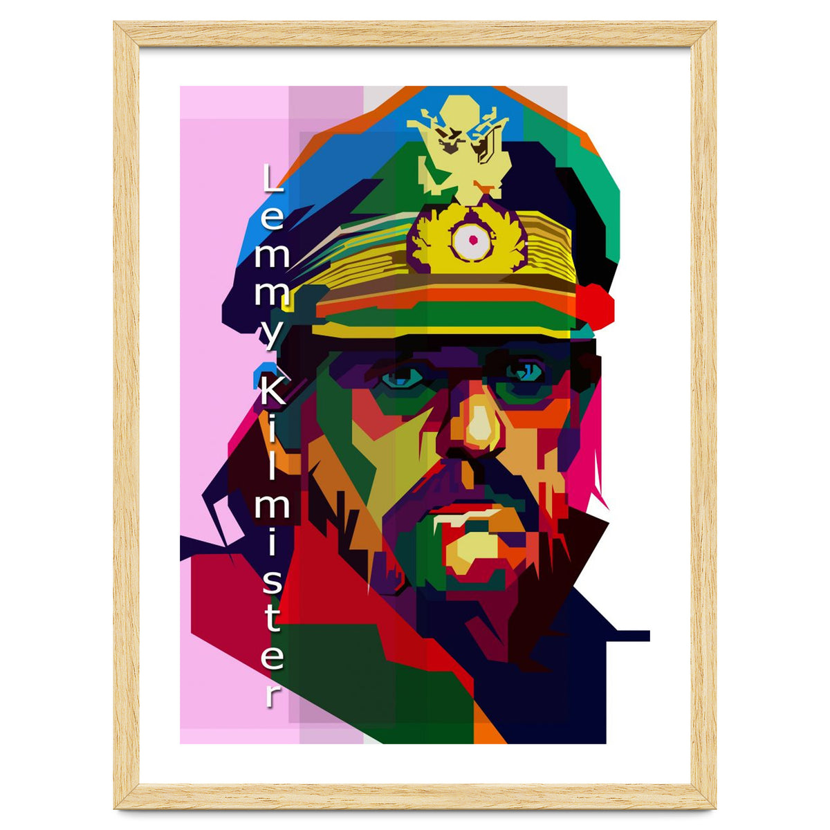 Lemmy Kilmister Motorhead English Metal Pop Art Wpap