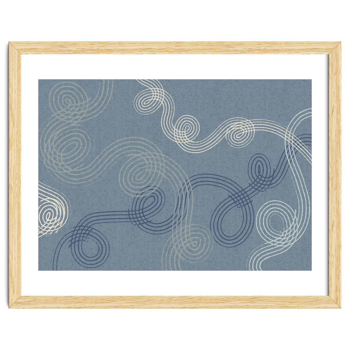 calming essentials loops muted blue