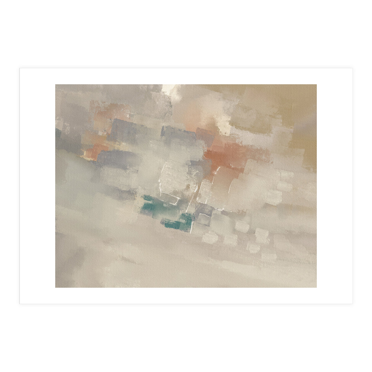 Abstract oil painting  (Print Only)