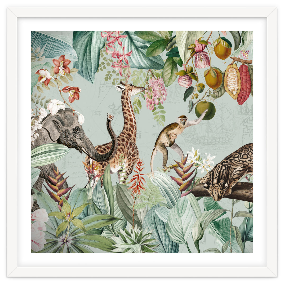 African Tropical Jungle Safari