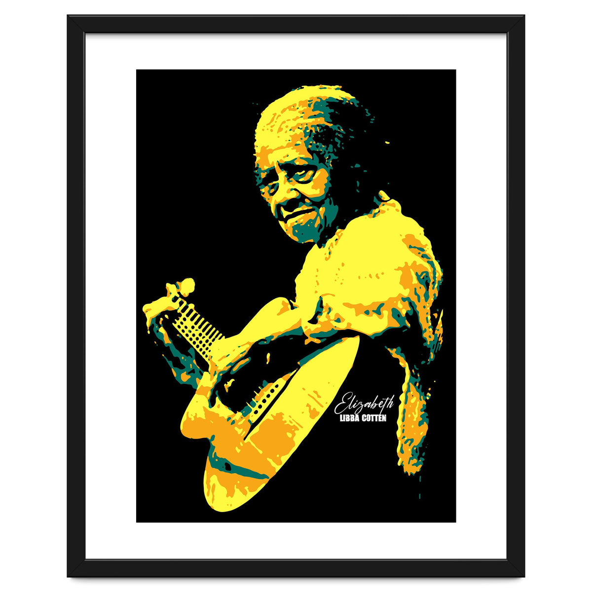 Elizabeth Cotten American Folk and Blues Musician Legend