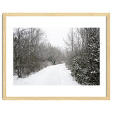 Walking through the snow park thumbnail