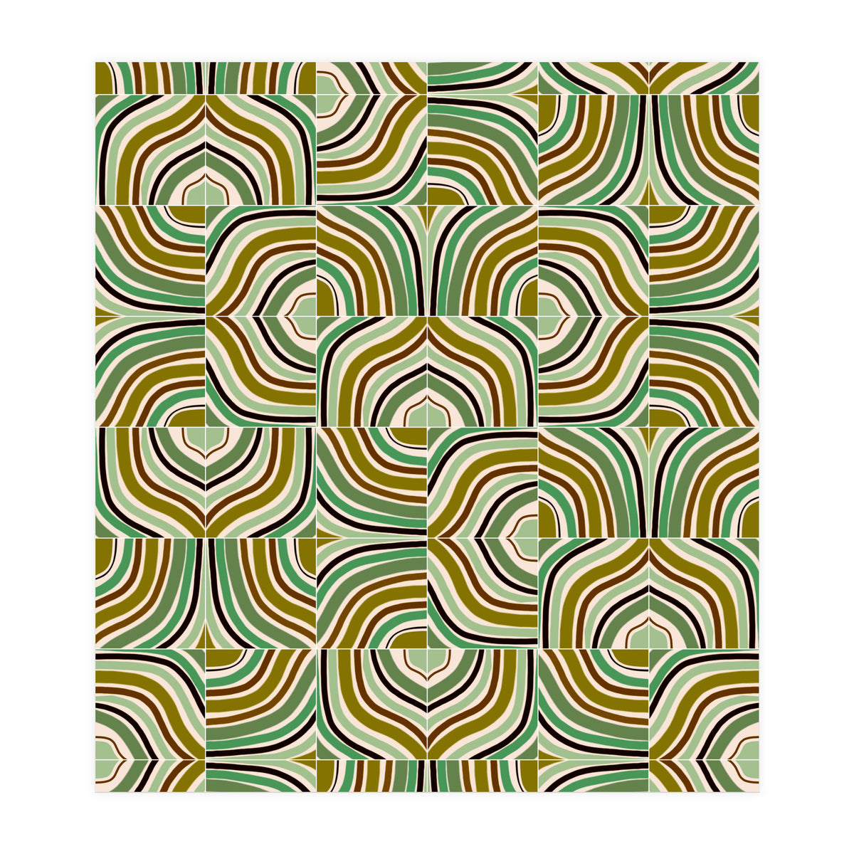 Jade Rainbow Mixed Tiles (Print Only)