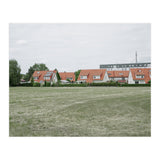 Red roof houses in the green field (Print Only) thumbnail