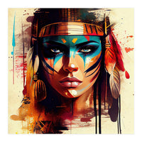 Powerful Egyptian Warrior Woman #3 (Print Only)