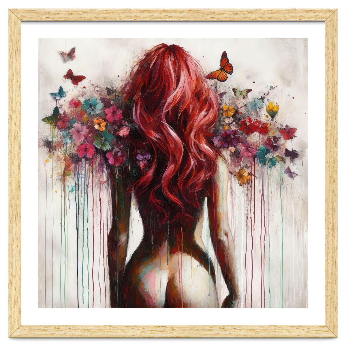 Scarlet Butterfly Back