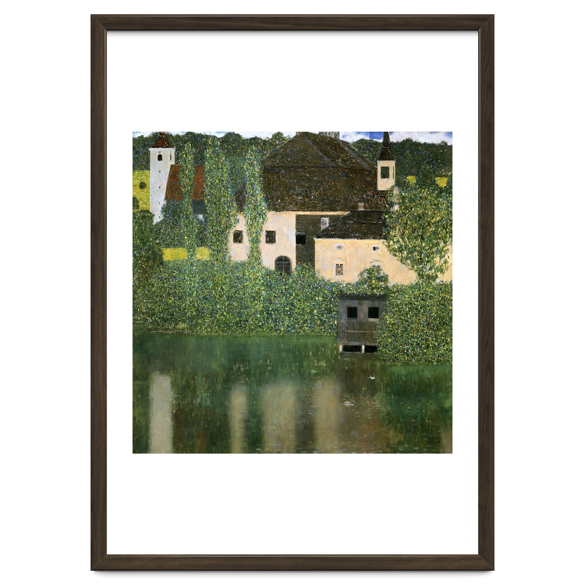 'Water Castle', 1908, Oil on canvas, 102,5 x 102 cm.