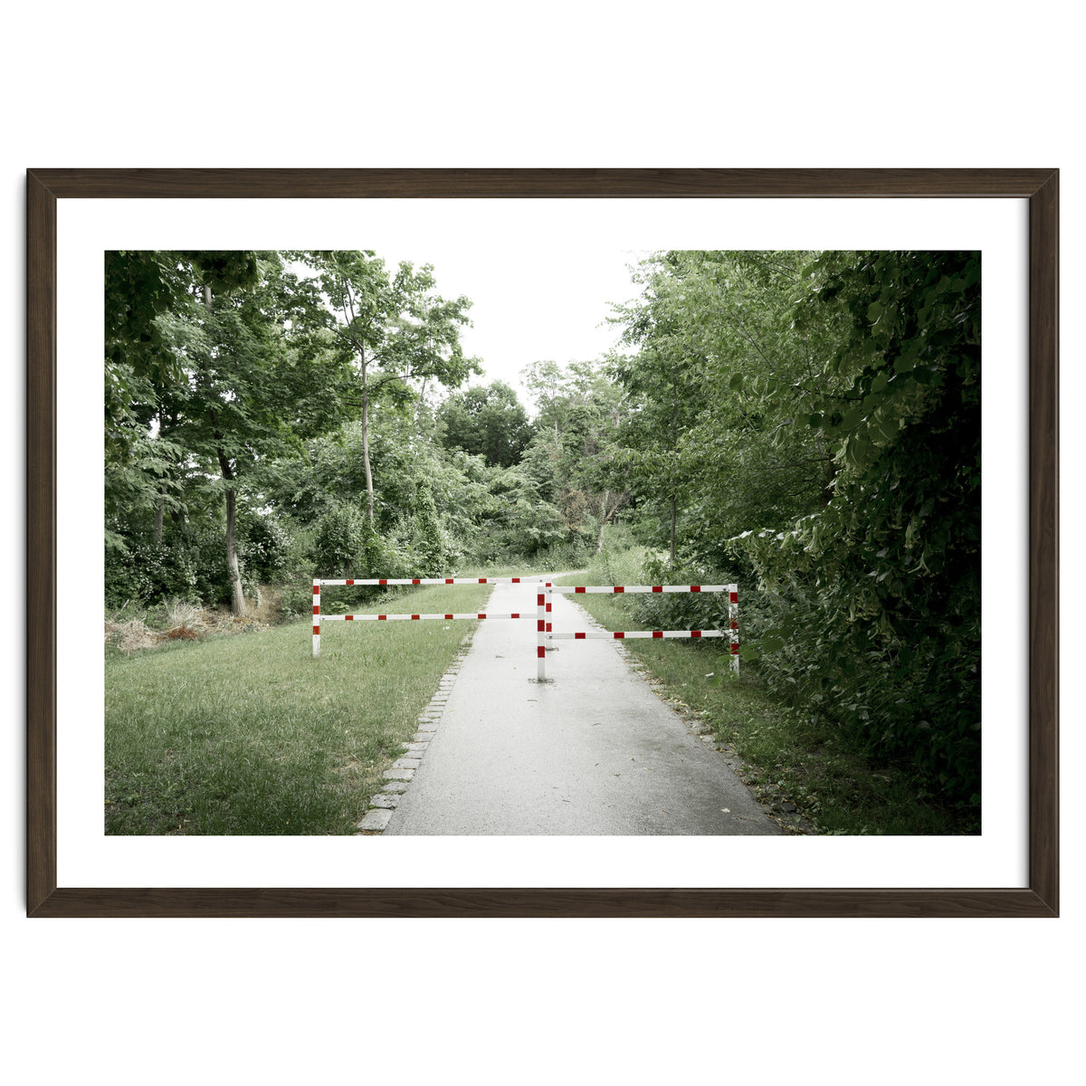 Entrance to the green park