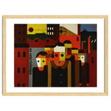Die Arbeitsmaenner - The Workmen. Oil on canvas. thumbnail