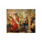 Spanish school. Joaquin Sorolla (1863-1923). Spanish school. Women dancing flamenco at the café N... (Print Only) thumbnail