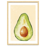 Avocado Half, Fresh Food Kitchen Art thumbnail