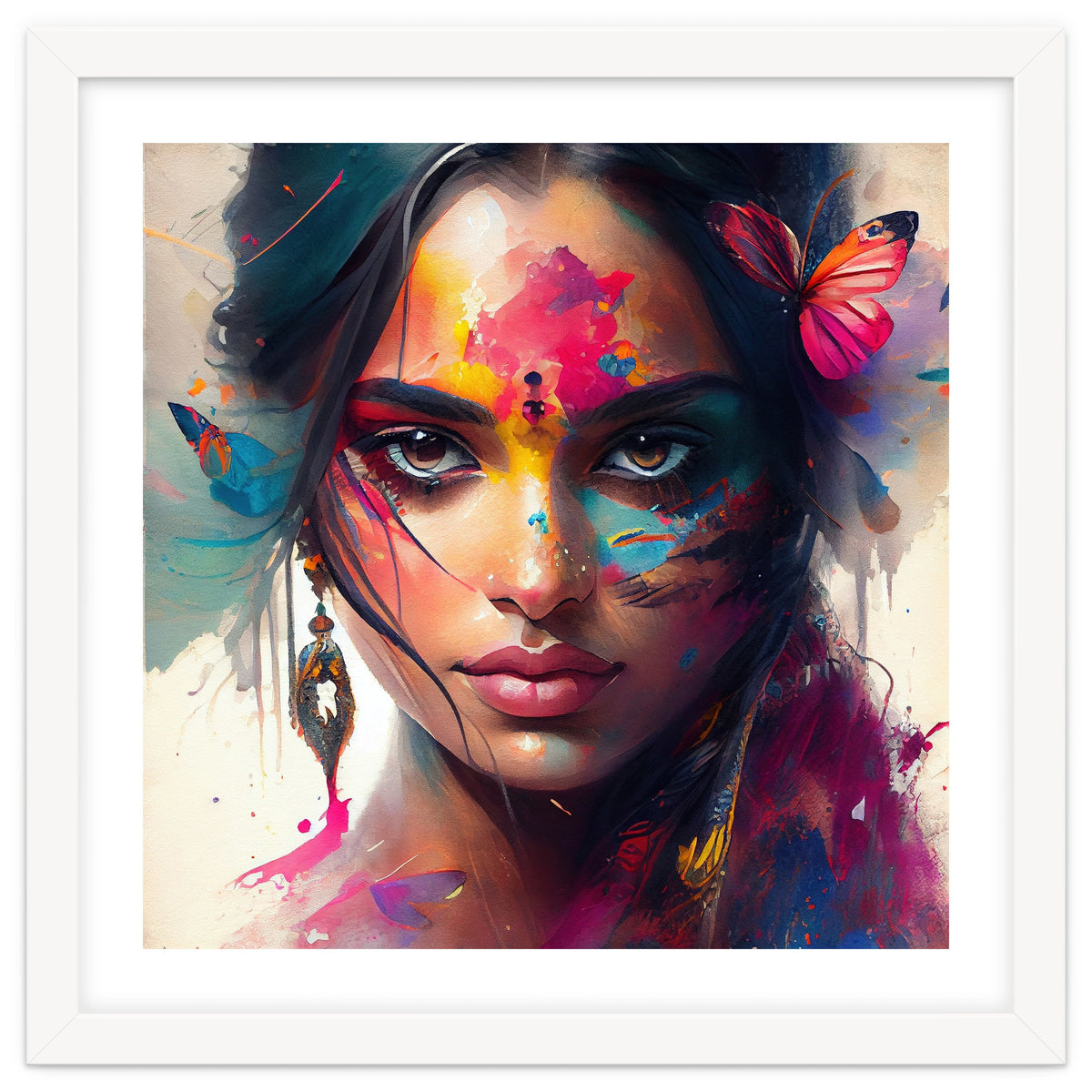 Festival Glow Hindu Portrait