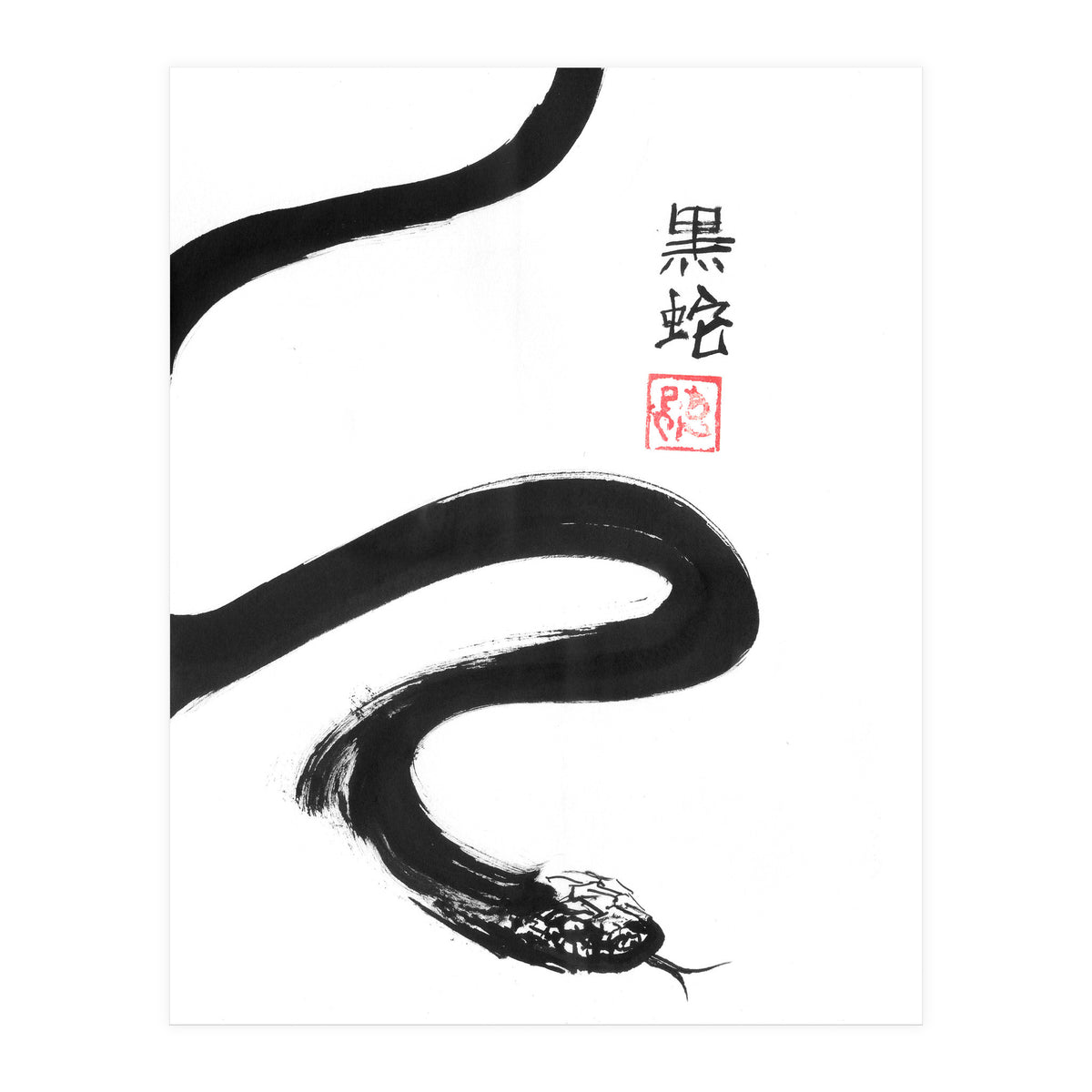 Black Snake (Print Only)