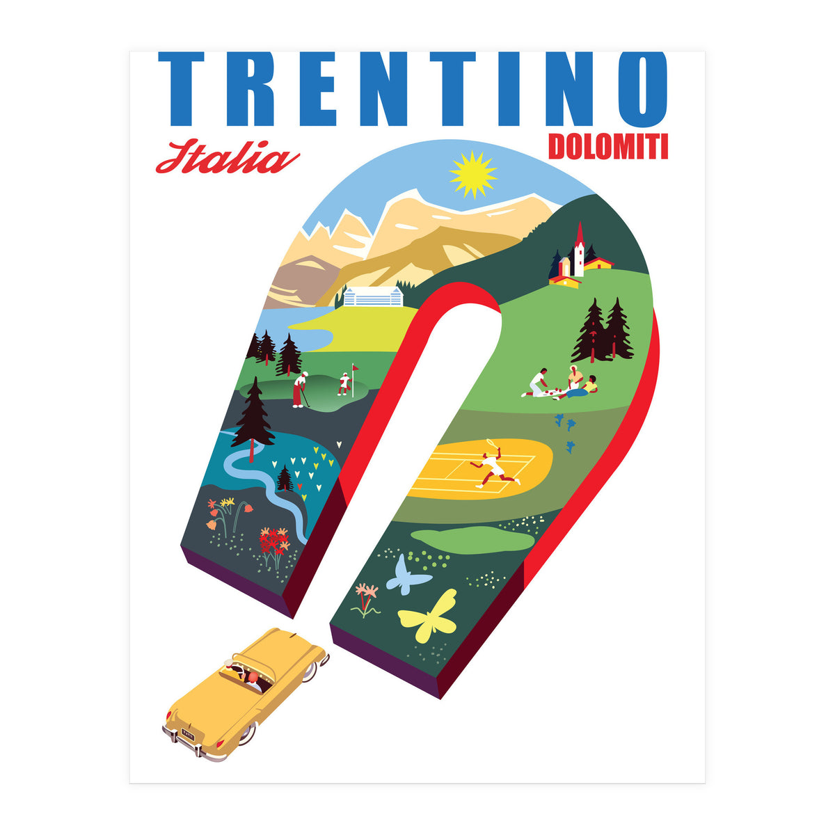 Trentino, Dolomiti, Italy (Print Only)