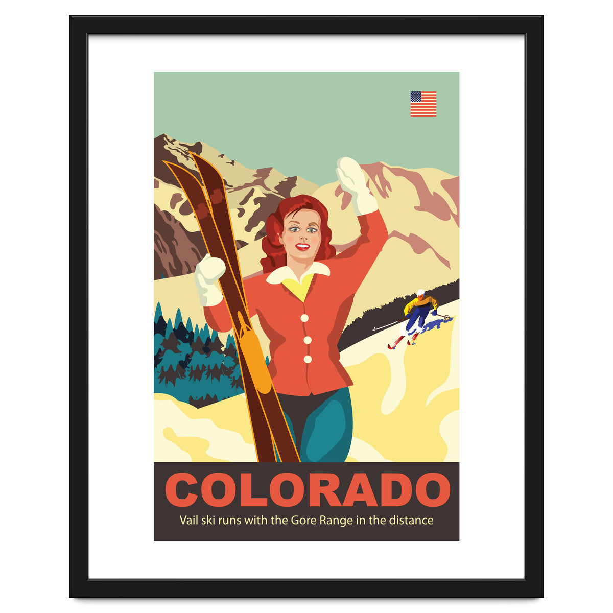 Colorado Ski Girl