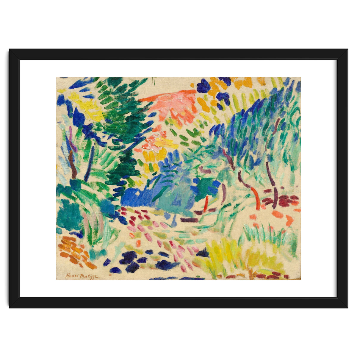 Landscape at Collioure – Henri Matisse (1905)
