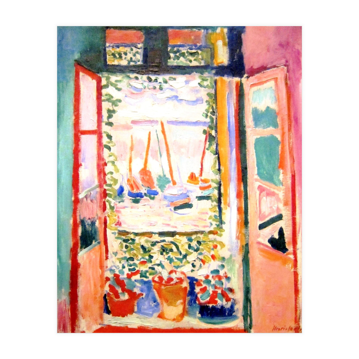 Open Window, Collioure – Henri Matisse (1905) (Print Only)