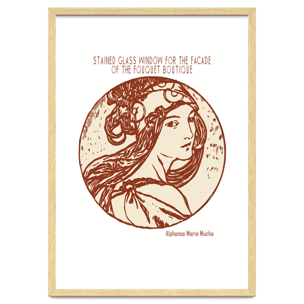 Stained Glass Window For The Facade Of The Fouquet Boutique –