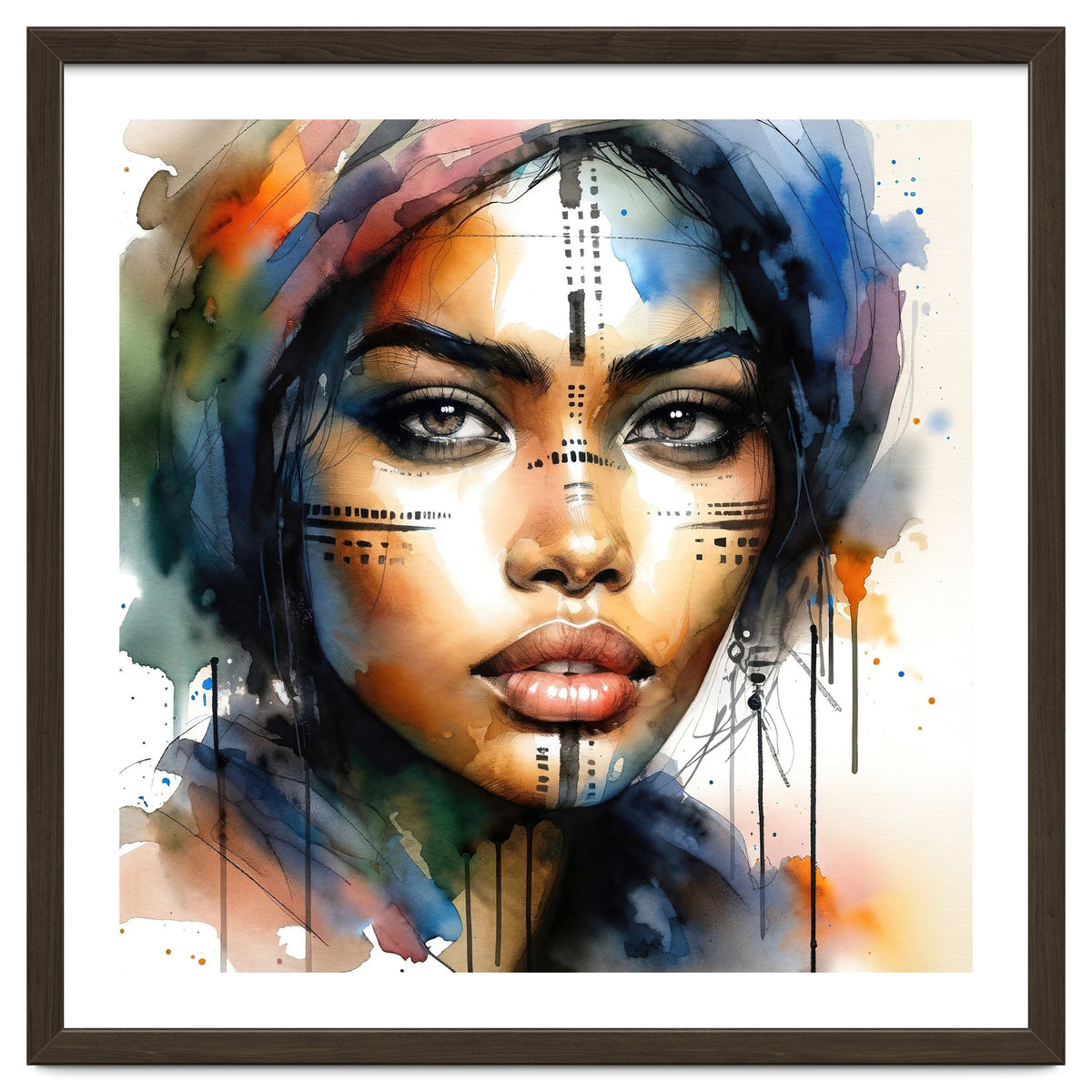 Tribal Muse Portrait