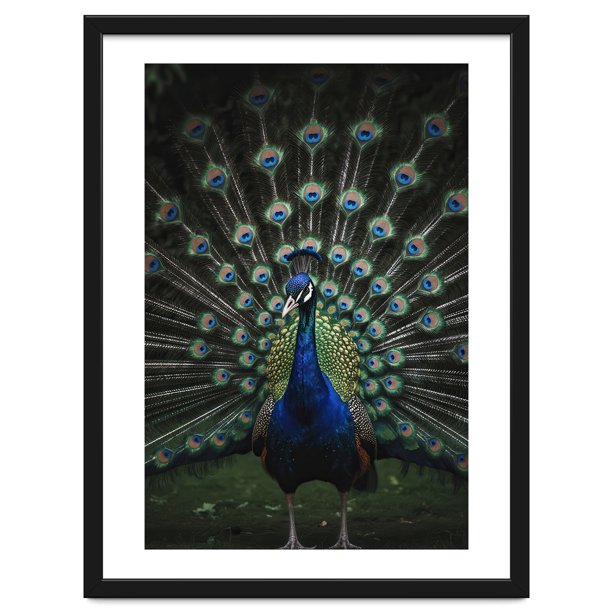 Peacock Portrait Photography