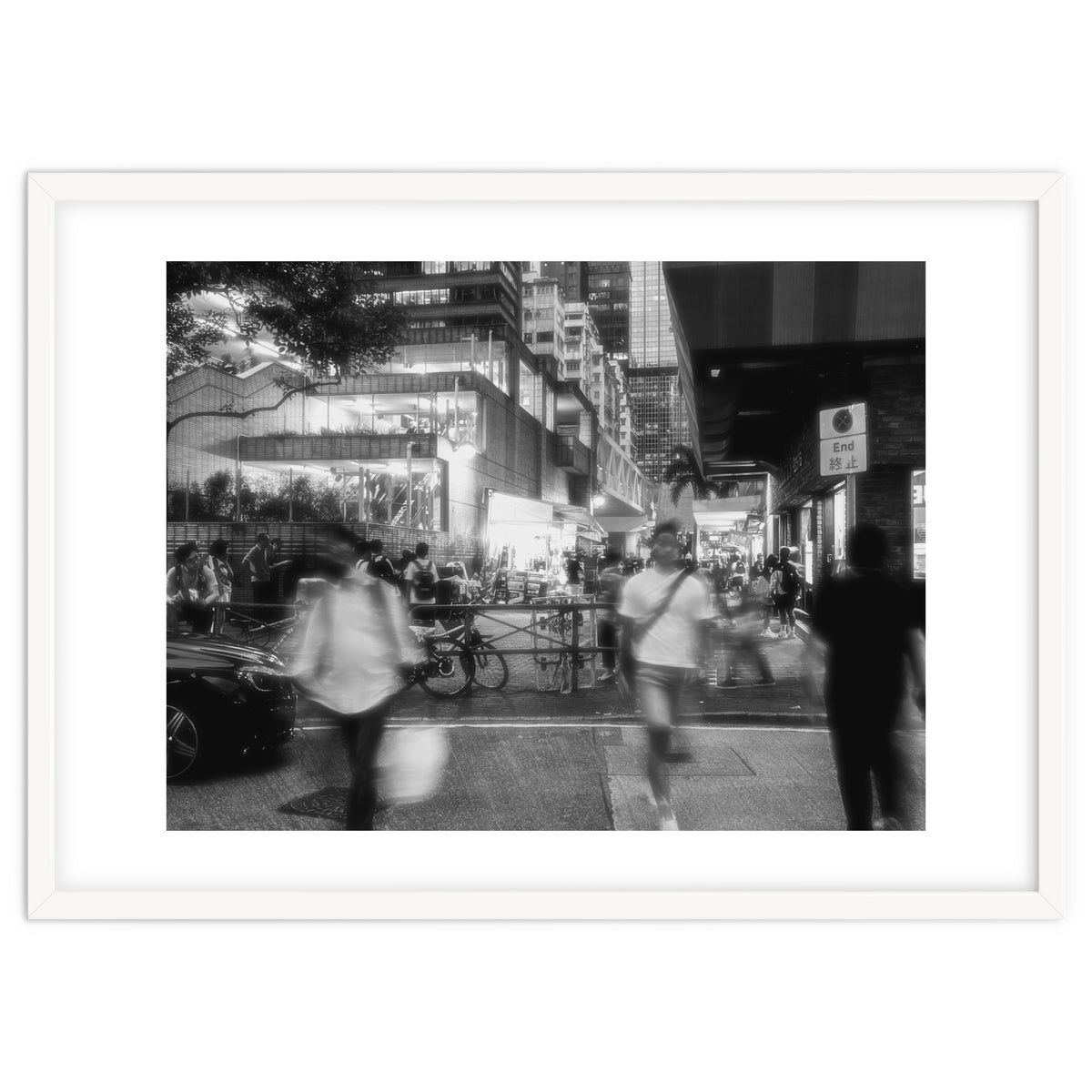 Street Photography - Night in Hong Kong