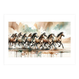 Running Horses Panorama (Print Only) thumbnail