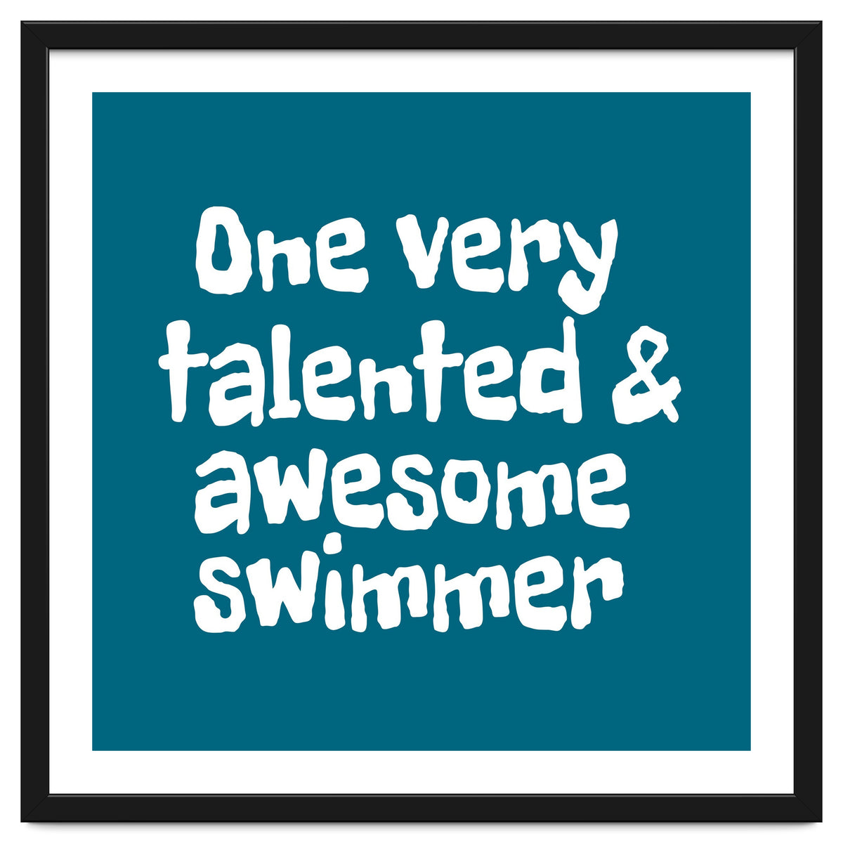 One very talented and awesome swimmer
