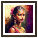 Golden Garland Sinhalese Portrait thumbnail