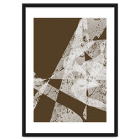 Abstract White Scratch