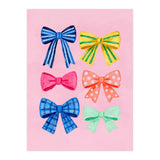 Colorful Ribbon Bows ties Illustration (Print Only) thumbnail
