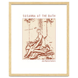 Susanna At The Bath – Jean Baptiste Santerre thumbnail