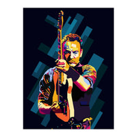 Bruce Springsteen Style WPAP (Print Only)