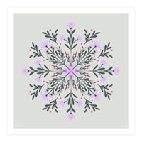 Spring Flowers Mandala (Print Only)
