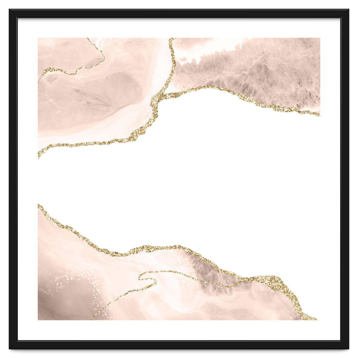 Ivory & Gold Agate Texture 06