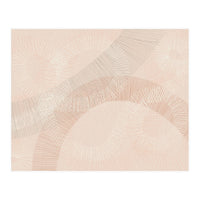 calming essentials Curved Lines chalky peach (Print Only)