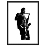 Rahsaan Roland Kirk Jazz Music Legend in Grayscale thumbnail